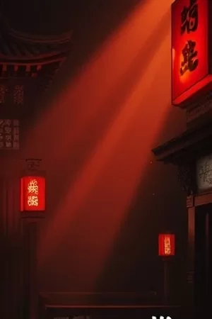 《雾港车站》封面,弥漫浓雾的站台与孤零零的行李箱